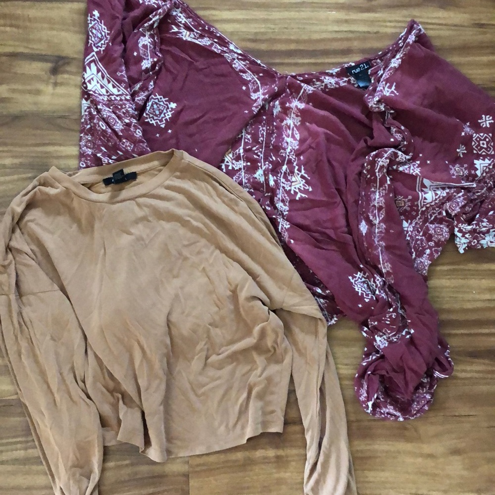 Top and kimono